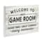 Stupell Industries Welcome To Game Room Wall Plaque Art